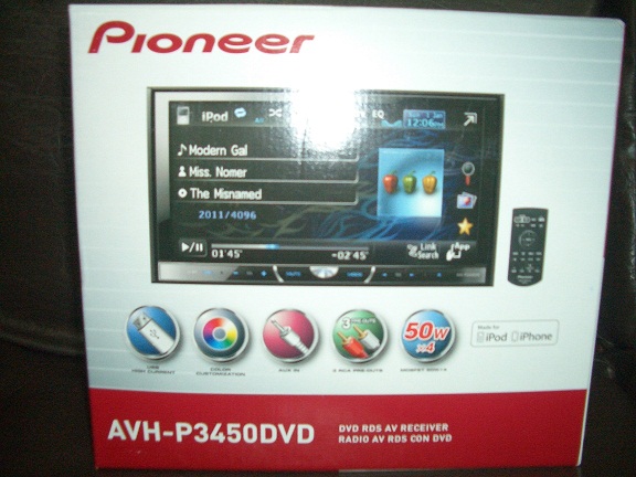 PIONEER AVH-P3450 DVD