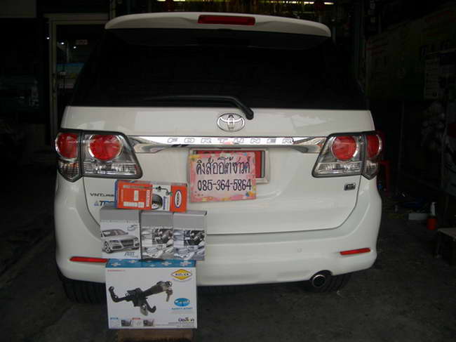 ABT TWO WAY ,ULTRASONIC,พับกระจกมองข้าง,ล็อคยางอะไหล่่ และ LOCKTECH BY VISITLOCK กล่องฟ้า
