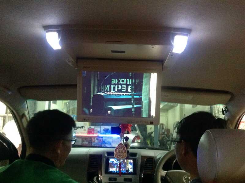 2ดิน pioneer AVH-X5750 BT,จอเพดาน zeus 11นิ้ว (Fortuner)