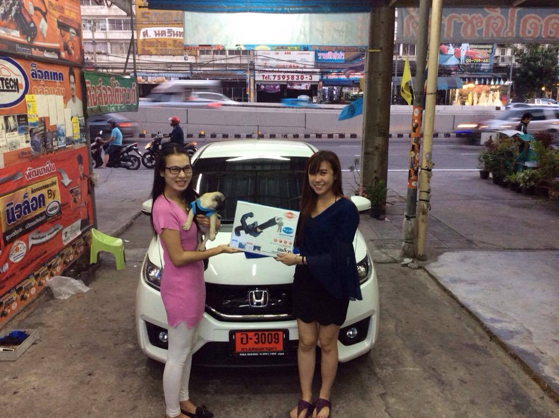 LOCKTECH กล่องฟ้า HONDA JAZZ