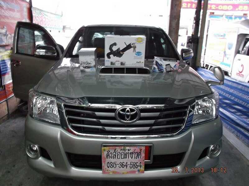 รีโมทกันขโมย ABT UPGRADE ECO CAR, locktech by visitlock กล่องฟ้า และ GRP ติดตามรถยนต์