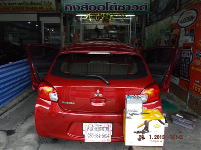 ล็อคเทคกล่องเหลือง และ รีโมทกันขโมย UPGRADE ABG RAKON  PM 3000 