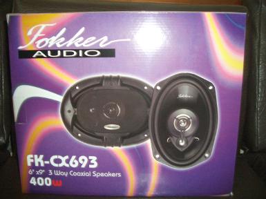 ลำโพง Fokker audio FK-CX 693 6x9"